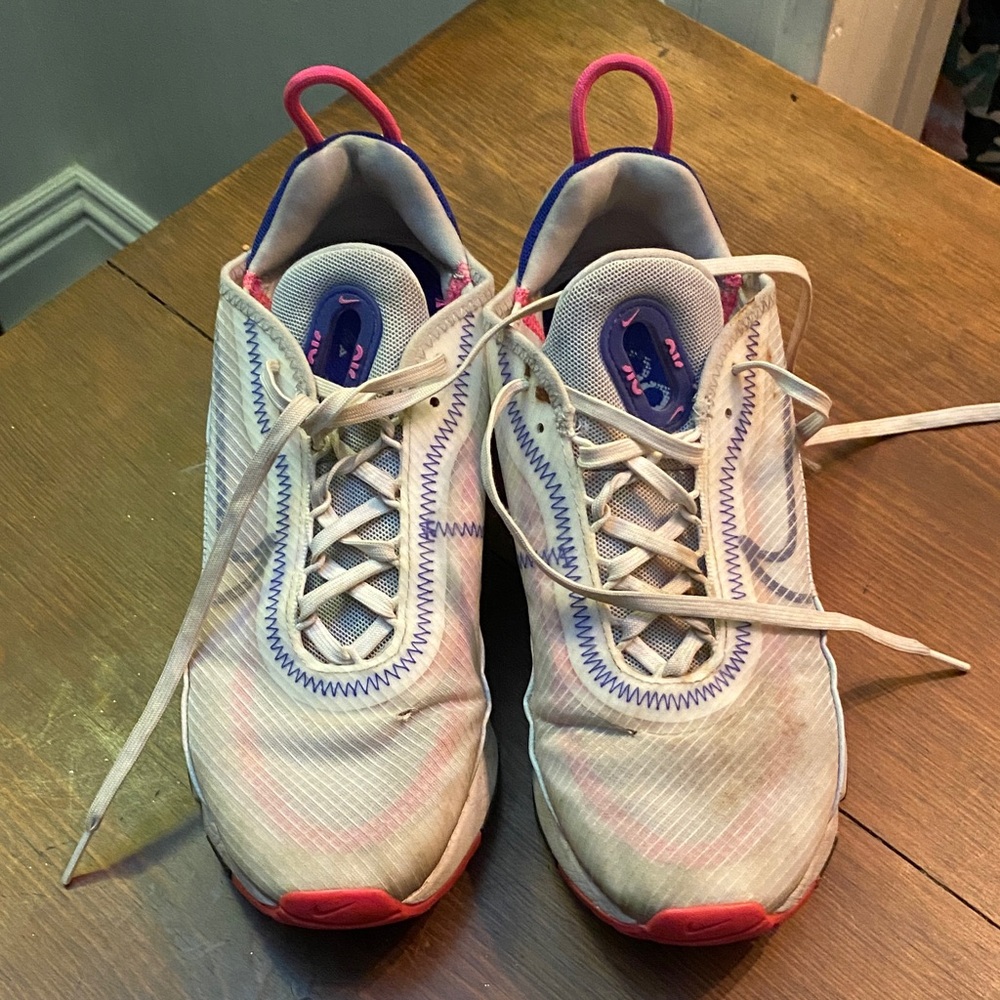 Nike Blue, Pink and white  Airmax